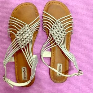 Rine stone sandals